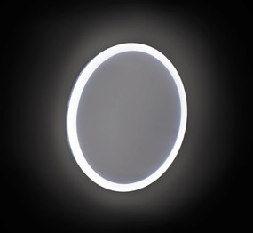 Deante Kozmetické zrkadlo Round magnetické, LED osvetlenie - ADR 0821