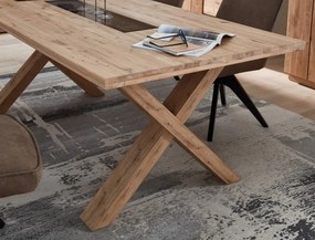 Jídelní stůl Napoli 40 200 cm z masivu dub Bianco