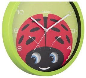 Detské hodiny ø 31 cm Peekaboo Ladybug – Karlsson