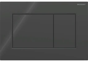 Geberit Sigma01 - Ovládacie tlačidlo SIGMA01, čierna RAL9005, 115.660.DW.1