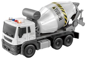 LEAN TOYS Domiešavač na betón 1:16 - svetlá, zvuky