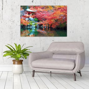 Obraz - Orientálna krajina (90x60 cm)