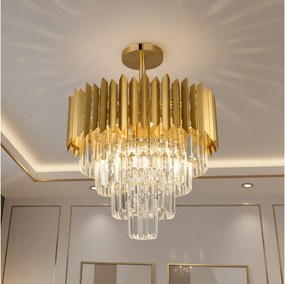 Brilagi - Prisadený luster CRISTAL 5xE14/40W/230V pr. 43 cm