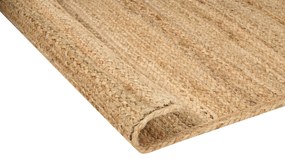 Jutový koberec 160 x 230 cm béžový BOGAZOREN Beliani
