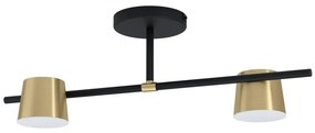 Eglo 39983 - LED Prisadený luster ALTAMIRA 2xGU10/4,6W/230V 3000K zlatá