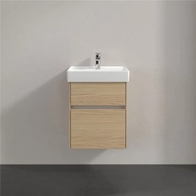 VILLEROY &amp; BOCH Collaro závesná skrinka pod umývadielko, 2 zásuvky, 460 x 374 x 546 mm, Nordic Oak, C00600VJ