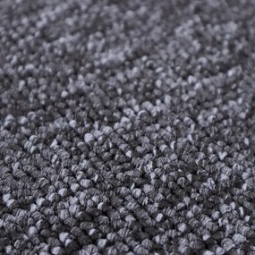 Betap, Metrážny koberec Debut 79, na mieru, šíře 4m, čierna, filc, detská izba