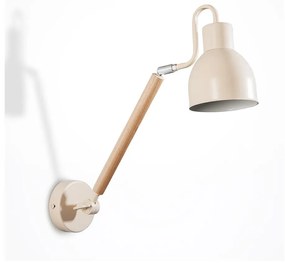 Nástenné svietidlo KALLITHEA 1xE27/60W/230V béžové