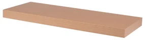 Autronic - Polička nástenná 60 cm, MDF, dekor přírodný buk, baleno v ochranej fólii - P-001 BUK