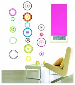 Samolepka Ambiance Colorful Bubbles
