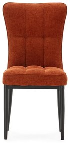 Jedálenská stolička v súprave v terakotovej farbe 2 ks Damon – Marckeric