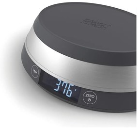 Sivá digitálna kuchynská váha Joseph Joseph Switch