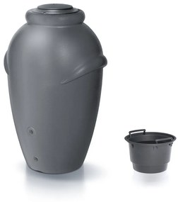 Sud na dažďovú vodu, 360 l, sivá