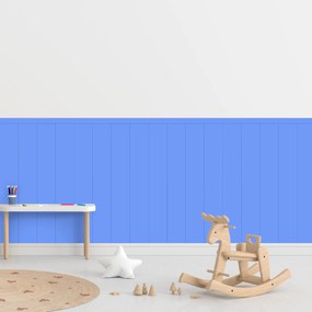 60x100cm Obdĺžnik - Modrá farba - textilná nálepka na stenu Farba: Tmavá, Veľkosť: 100 cm