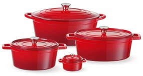 Liatinový hrniec s pokrievkou na indukciu 6,88 l – Hendi