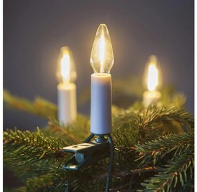 LED Vianočná reťazFELICIA FILAMENT 16xLED 13,5m teplá biela