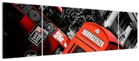 Londýnska telefónna búdka - moderné obrazy