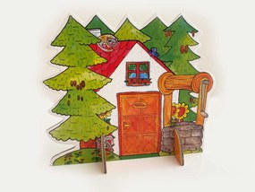 MARIONETINO – Maličká Čiapočka s kozliatkami – bábky 9 ks (výpredaj)