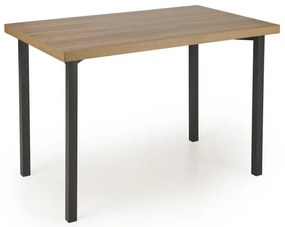 Jedálenský set Milton dub prírodný/čierny