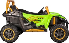 LEAN CARS Elektrická bugina na batérie Arctic Cat WILDCAT XX 24V14AH zelená