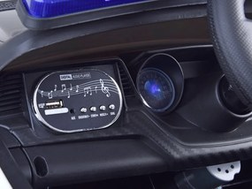 JOKOMISIADA Detské autíčko na batérie POLICAJNÉ AUTO s diaľkovým ovládaním PA0218