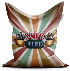 Sablio Sedací vak Seriál Priatelia CENTRAL PERK Abstrakcia - 200x140 cm