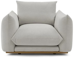 Svetlosivé kreslo Ernest – Bobochic Paris