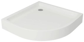 Cersanit TAKO sprchová vanička 90x90x16 cm, štvrťkruhová, biela, S204-004