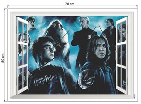 Veselá Stena Samolepka na stenu na stenu Harry Potter a čarodejníci