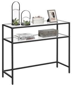 Konzolový stolík CIREL čierny