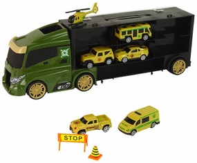 LEAN TOYS Ťahač pre autá - zelená