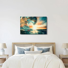 Obraz - Vlna (90x60 cm)