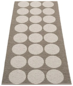 Hnedo-béžový vnútorný a vonkajší behúň 70x160 cm Hugo Walnut Linen – Pappelina