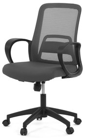Autronic KA-S3015 GREY Kancelárska stolička, sivá