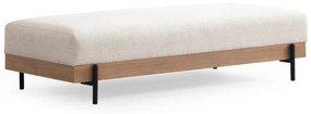 Taburet ETI 158 cm bílý/dub přírodní