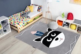 Koberec PETIT RACCOON MUKKI sivý