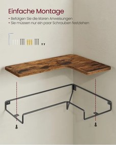 Sada troch rohových políc LLS833KD01