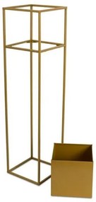 Stojan na kvety 90x24 cm zlatá