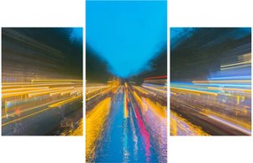 Obraz - Maľba abstrakcie (90x60 cm)
