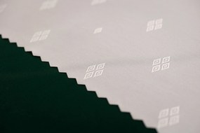 Dekorstudio Teflónovy behúň na stôl Diamond - biely