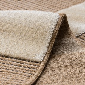 Dywany Łuszczów, Kusový koberec Spark 0696A beige/cream, 140x190, béžová, chodba / predsieň