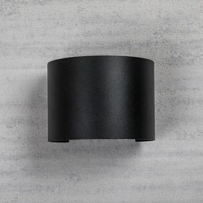 Rabalux 77218 - LED vonkajšie nástenné svietidlo VIRNA 5W/230V 2700/4000/6500K IP54 čierna