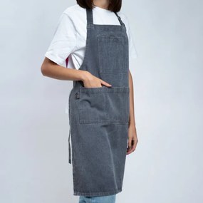 Kuchynská zástera NASH džínsová 703485