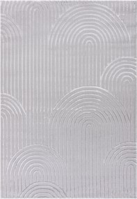 TA Koberec NG81A GRAY/GRAY ELLEN Sivý Obdĺžnikový Rozmer: 80x150 cm