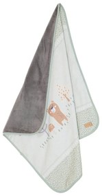 Svetlozelená detská deka z mikroplyšu 80x80 cm Woodland Buddies – Roba