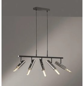 Fischer & Honsel 60369 - Luster na lanku DEAN 5xE27/25W/230V