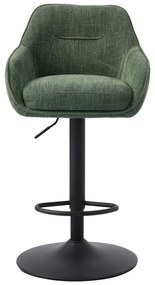 Zelené barové stoličky v súprave 2 ks (výška sedadla 69 cm) Avola – Unique Furniture