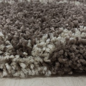 Ayyildiz koberce Kusový koberec Alvor Shaggy 3401 taupe - 280x370 cm