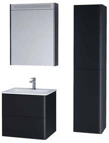 Mereo, Siena, kúpeľňová skrinka s umývadlom z liateho mramoru 101 cm, biela , antracit , čierna, MER-CN432M1