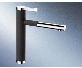 Blanco Linee-S drezová batéria s vyťahovacou sprškou antracit/chrom 518438